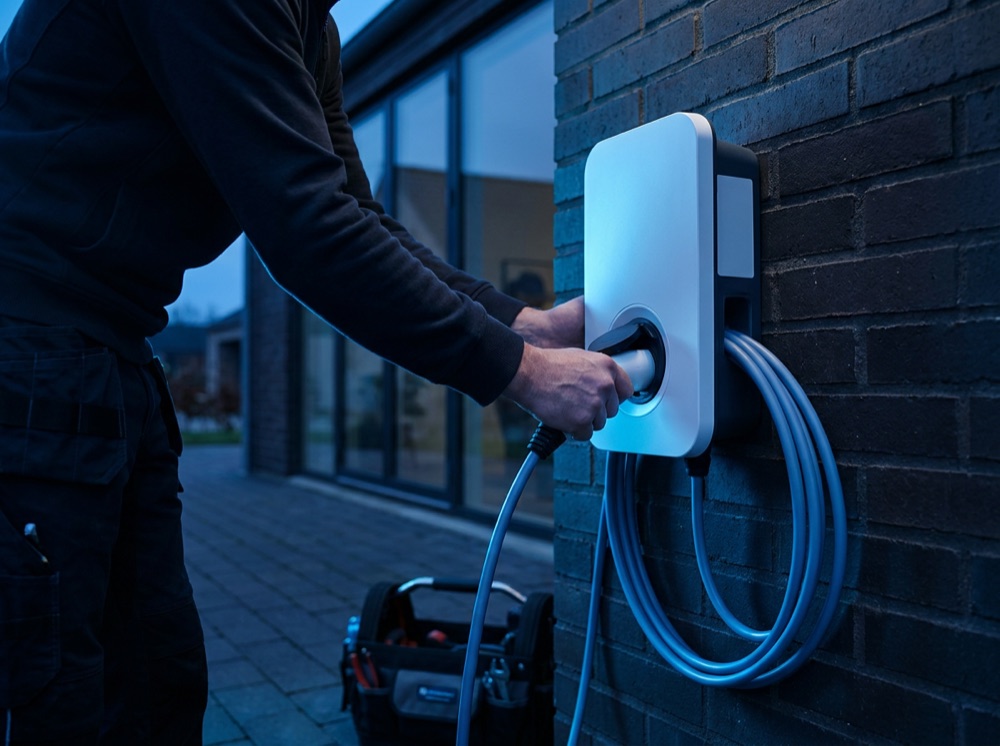 EV charger installation